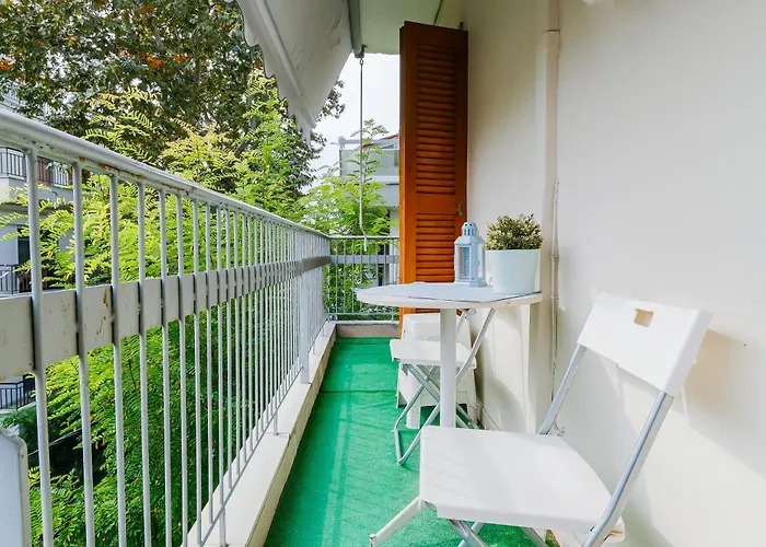 95sqm 7min Center 2bdrms 2airco Gas Heating Marble Wc 3smarttvs *