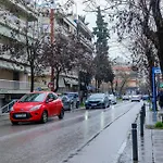 95sqm 7min Center 2bdrms 2airco Gas Heating Marble Wc 3smarttvs Apartament Saloniki